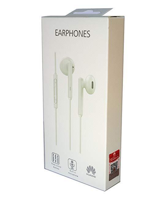 Écouteur HUAWEI - Am115 Intra-Auriculaire Filaire avec Microphone - Blanc