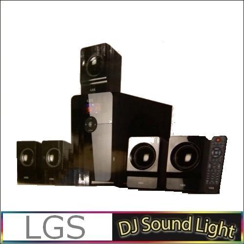 HOME CINÉMA 5.1 USB/SD/MMC CARD/FM Tuner - Black