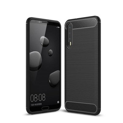 Coque Souple en Fibre de Carbone pour Huawei - Haute Protection