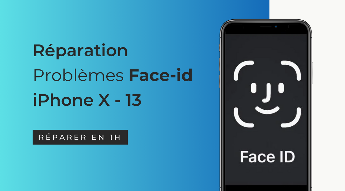 Réparation Problèmes Face-id iPhone X/XSMAX/11PRO/12PROMAX/13PROMAX