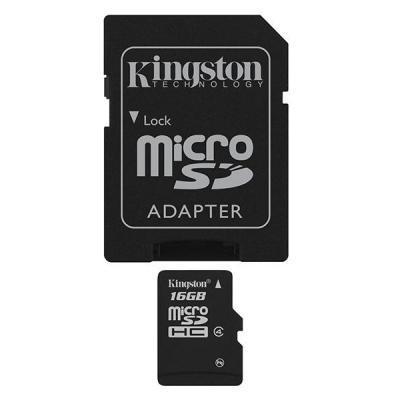 Carte Mémoire Micro SDHC - 16GB - Kingston