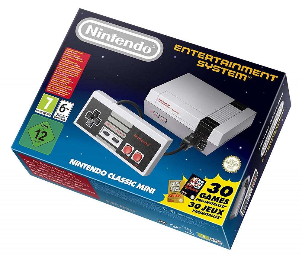 Console Nintendo NES Classic Mini + 30 Jeux