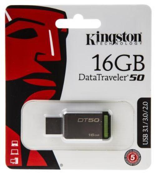 Clé USB DT50 / 16GB Kingston