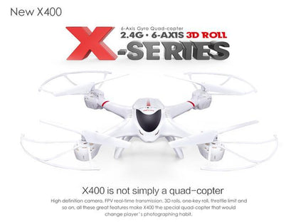 MJX X400-V2 2.4G RC Quadcopter Drone Hélicoptère WH su512