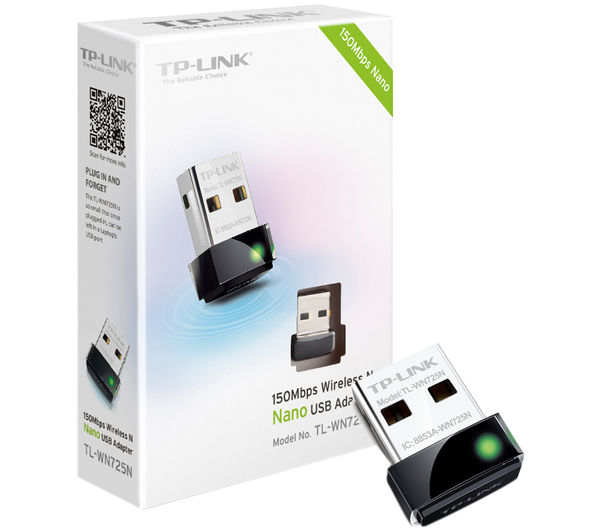 TP-Link Nano-Clé USB Sans Fil N 150 Mbps (Tl-wn725n)