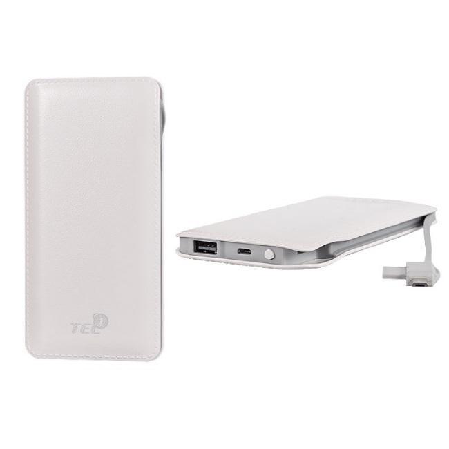 TEL1 Slim Batterie de Secours PowerBank 12000mAh Ultra-fin