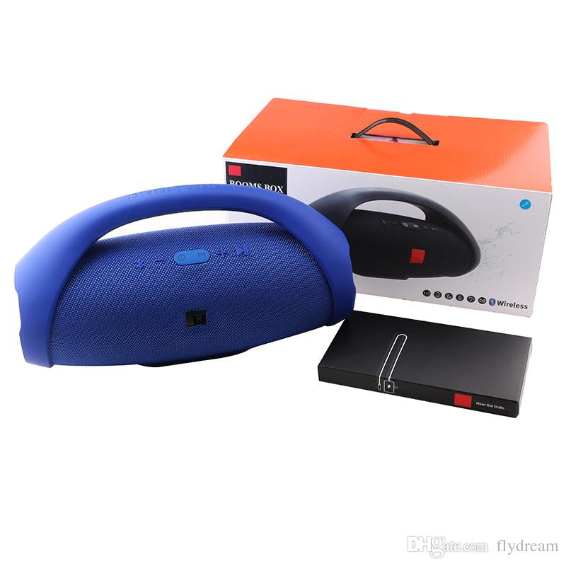 Enceinte Haut Parleur Sans Fil Portable Boombox Bluetooth + Power Bank - Blue