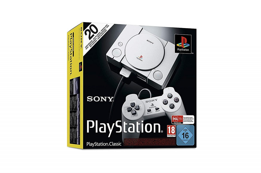 Console Playstation Classic Day One + 20 Jeux UK