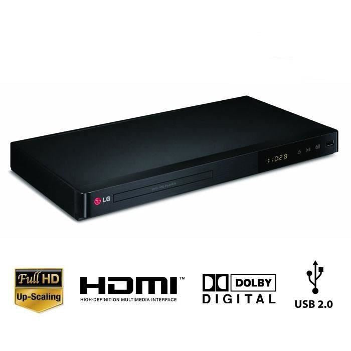 LG DP542H Lecteur DVD Player FullHD 1080P USB Xvid Noir