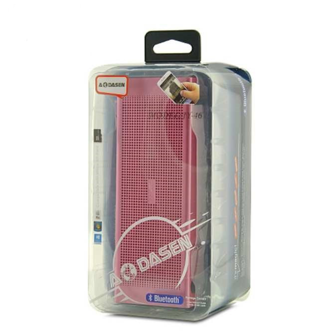 Enceintes Bluetooth Sans Fil AODASEN JF-46 Portable Wireless - Pink