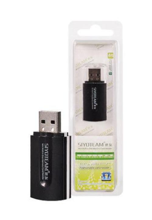 CLecteur Reader Adaptateur USB Multi Carte Mémoire SD/SDHC/MMC/TFLASH/MICRO/SD