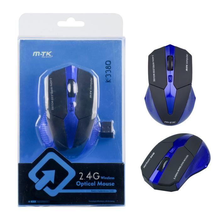 Souris Optique Gaming Sans Fil 2.4G K3380 800 DPI