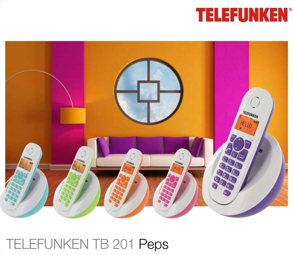 Téléphone Fixe Telefunken TB 201 Peps Solo