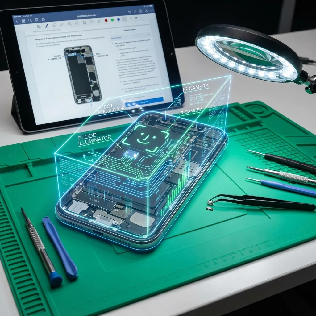 The TrueDepth Architecture: Face ID Repair for iPhone XS to 13 Pro Max